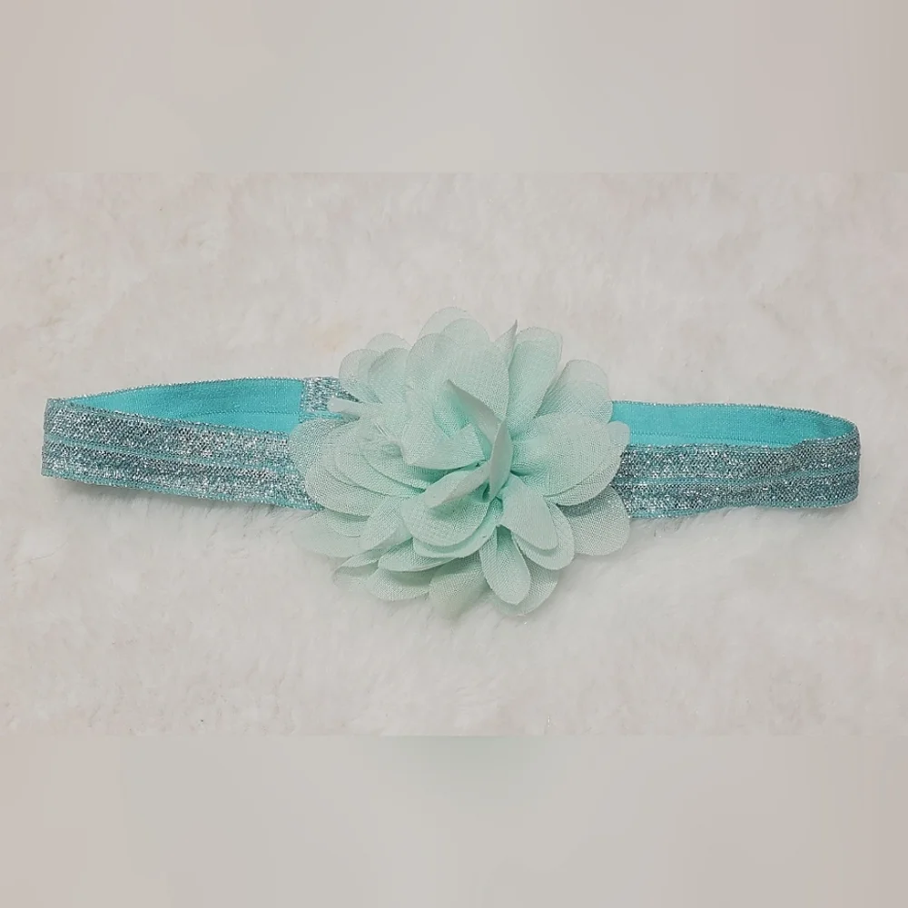 💖10 FOR 20💖New Handmade Baby Blue Floral Headband
